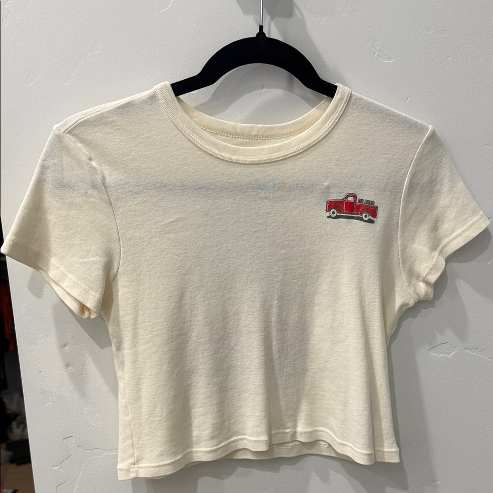 818 tequila soda shop cropped t shirt